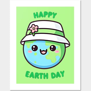Happy Earth day Posters and Art
